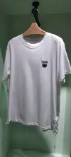 Jimmy Seio's 2021 summer new Sesame Street Versatile Cotton White T-shirt details Picture